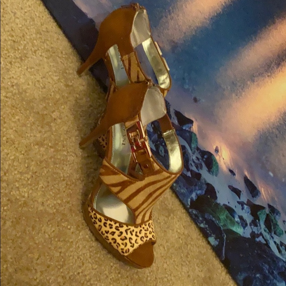 open toe heels